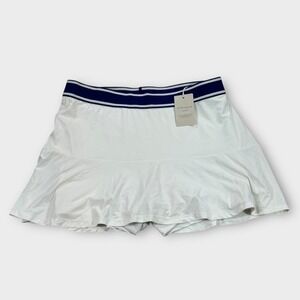 Peter‎ Millar Skort Womens Large White Francoise Court Built-In Shorts Active